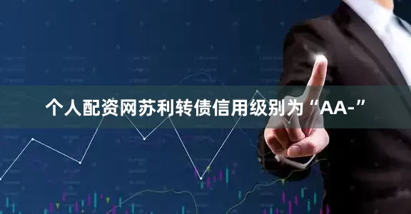 个人配资网苏利转债信用级别为“AA-”