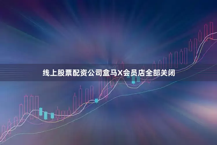 线上股票配资公司盒马X会员店全部关闭
